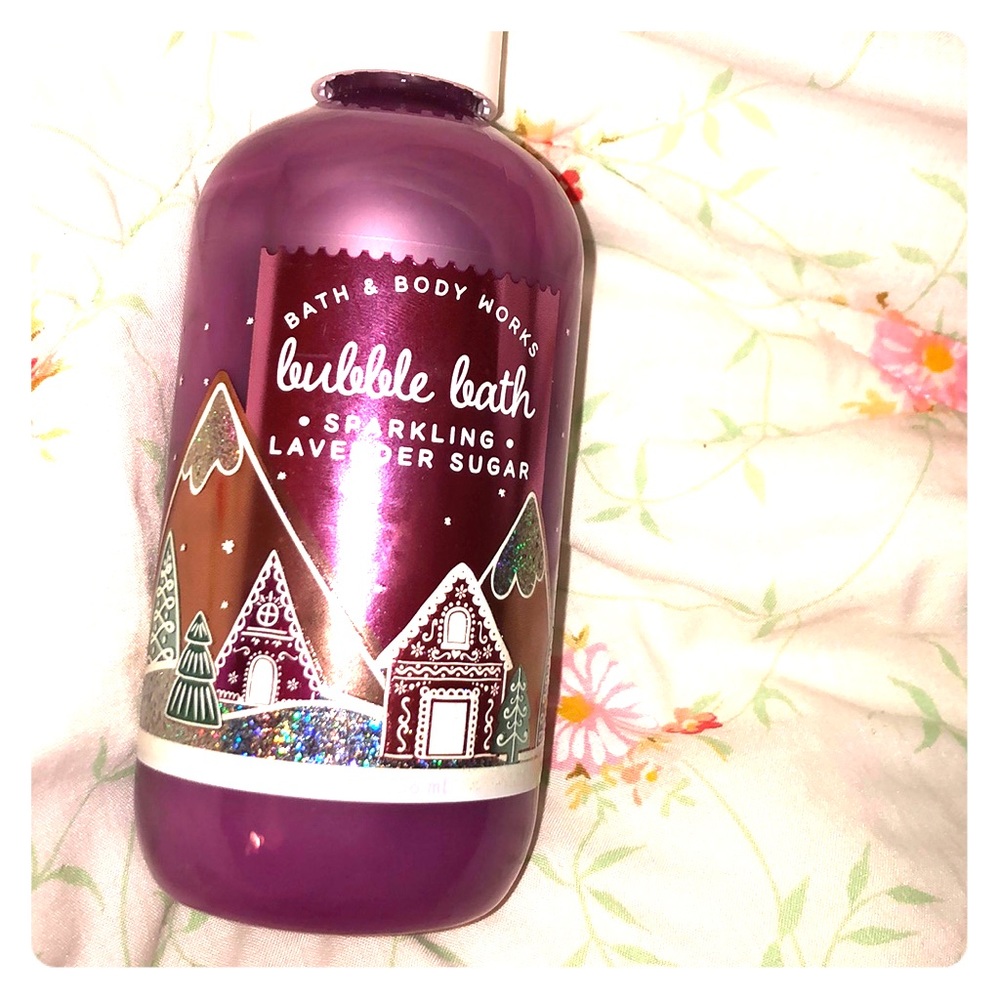 Selling this lavender bubble bath
